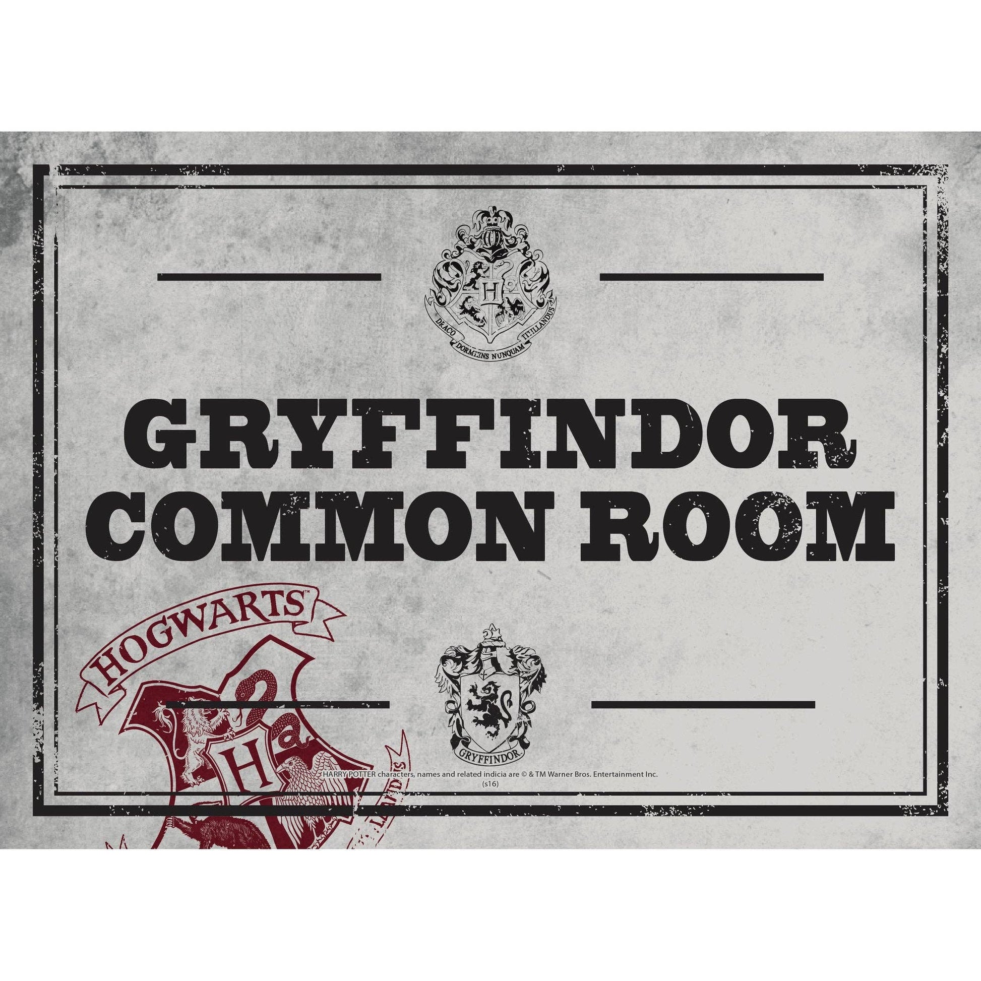 Wandbord Harry Potter (Common Room) - Started With The Mouse